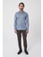 Platinium Pamuk Regular Fit Gri Erkek Gömlek PLTG025_D55 3