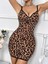- Leopar Desenli Sırt Dekolteli Fantezi Gecelik 4
