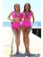 - Kadın Fırfırlı Yüksek Bel Fuşya Bikini 4