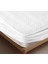 Çift Kişilik 160*200CM Microfiber Kapitone Sıvı Geçirmez Lastikli/fitted Yatak Alezi 3