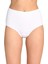 2 Adet Tutku Kadın Yüksek Bel Bato Kalın Lastik Külot Beyaz 2