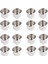 16PCS Evrensel Deniz Tekne Kupası Tutucu 68X55MM Poker Masası Kanepesi Için Içecek Kupası Tutucuda Paslanmaz Çelik Damla (Yurt Dışından) 1