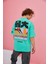R-5555 Maximum Baskılı Oversize T-shirt 1
