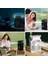 Taşınabilir 3 Farklı Mod Ayarlı 7 Farklı LED Işıklı Sulu Soğutmalı Taşınabilir Masaüstü USB Fan Vantilatör 2