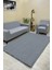 Örgü Model Welsoft Halı Örtüsü Koyu Gri Renk - 200 x 300 1