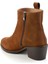 Taba Hakiki Deri Kadın Bot & Bootie K02531254302 3