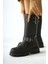 Kadın Siyah Kısa Çizme Bot - Siyah - 36 3