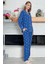 Limissi Desenli Pamuk Viskon Pijama Takımı 3
