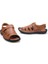 PS-33720 Erkek Ortopedik Deri Sandalet 4