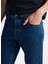 Yüksek Bel Tapered Fit Indigo Erkek Denim Pantolon Toledo TAPERED-1418 4