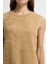 Kabartma Desenli Triko Süveter Camel 16745372000 2