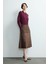 Moda Tutkusu Süet Midi Etek Kahve 127M2273000 1