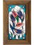 Ahşap Çerçeveli Dekoratif Seramik Tablo, SRMK-2025305 1