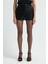 Yüksek Bel Şort Siyah 17041819003 2