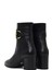 Kadın Siyah Fermuarlı Kalın Topuklu Deri Bot 25WFD163118 7