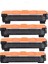 TN1040 Çipli Muadil Toner HL-1111 Yazıcı Uyumlu (4 Adet) TN-1040 1