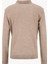 Polo Yaka Basic Düz Bej Erkek Kazak MML5WM-KZK9528 2