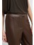Deri Pantolon Kahve 15344439002 4