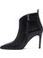 Kadın Siyah Fermuarlı Ince Topuklu Deri Bot 25WFD133118 5