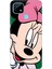 Realme C21 Uyumlu Kılıf Resimli Desenli Silikon Minnie Smile 1