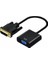 Dvı To VGA Adaptör M/f 24+1 1080P 2