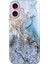 iPhone 16 Kılıf Telefon Kılıfı IPHONE16 Baskılı Antic Marble 1