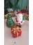 Yılbaşı Hediyelik Obje ( 3 Adet) Noel baba,çam ağacı,hediye paketi 1