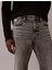 Erkek Slim Pewter Rock Jean Pantolon 4