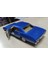 Kinsmart Oyuncak Metal Model Araba 1/36 Çek Bırak 1967 Mavi Chevrolet Impala 3