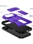 iPhone 17 Pro Max Için Manyetik Kılıf, Kayar Kamera Korumalı Çift Katmanlı Darbeye Dayanıklı Telefon Kılıfı, Ayarlanabilir Stand, Mor (Yurt Dışından) 2