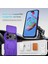 iPhone 17 Pro Max Için Manyetik Kılıf, Kayar Kamera Korumalı Çift Katmanlı Darbeye Dayanıklı Telefon Kılıfı, Ayarlanabilir Stand, Mor (Yurt Dışından) 3
