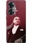 Oppo Reno 11F Kılıf Resimli Baskılı Nano Silikon M.k Atatürk 1