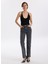 Yüksek Bel Normal Paça Regular Straight Antrasit Kadın Denim Pantolon F5WL-PNT0192 6