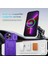 iPhone 13 Pro Max Için Manyetik Kılıf, Kayar Kamera Korumalı Çift Katmanlı Darbeye Dayanıklı Telefon Kılıfı, Ayarlanabilir Stand, Mor (Yurt Dışından) 3