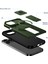 iPhone 14/iphone 13 Için Manyetik Kılıf, Kayar Kamera Korumalı Çift Katmanlı Darbeye Dayanıklı Telefon Kılıfı, Ayarlanabilir Stand, Yeşil (Yurt Dışından) 2