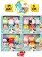 Micromallows Squishmallows Mini Yumuşak Peluş Oyuncak 24 Lü Figür Seti - 6 cm 1