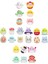 Micromallows Squishmallows Mini Yumuşak Peluş Oyuncak 24 Lü Figür Seti - 6 cm 2