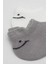 2'li Sneakers Smile Penye Çorap BS20106 Gri Ekru 3