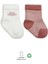 Big Heart Penye Soket Çorap 2'li Pudra 1