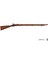 England 1853 Enfield Musket Rifle Koleksiyon Obje 140CM 1