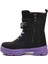 Siyah Lila Içi Polarlı Kaymaz Taban Kız Çocuk Bot G-1001 F Zncr 2