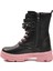 Siyah Pembe Içi Polarlı Kaymaz Taban Kız Çocuk Bot G-1001 F Zncr 2