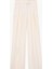 Normal Bel Geniş Fit Ekru Kadın Pantolon F5WL-PNT0280 1