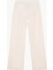 Normal Bel Geniş Fit Ekru Kadın Pantolon F5WL-PNT0280 2