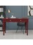 100 cm Masif Kırmızı Tornalı Çalışma Masası 1