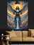 Melek Kanatlı Kılıçlı Şövalye Figürü Dekoratif Kanvas - Mdf Ahşap Tablo 5