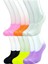 12 Adet Canlı Renk Kadın Spor Babet Çorap 6