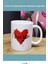 I Love You Tasarımlı Porselen Kupa Bardak 2