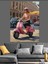 Pembe Scooter Şehir Sürüşü Dekoratif Kanvas - Mdf Ahşap Tablo 4