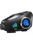 Q28 Motosiklet Kask Bluetooth Kulaklık 1080P Kamera Interkom Kulaklık Su Geçirmez Intercom 1